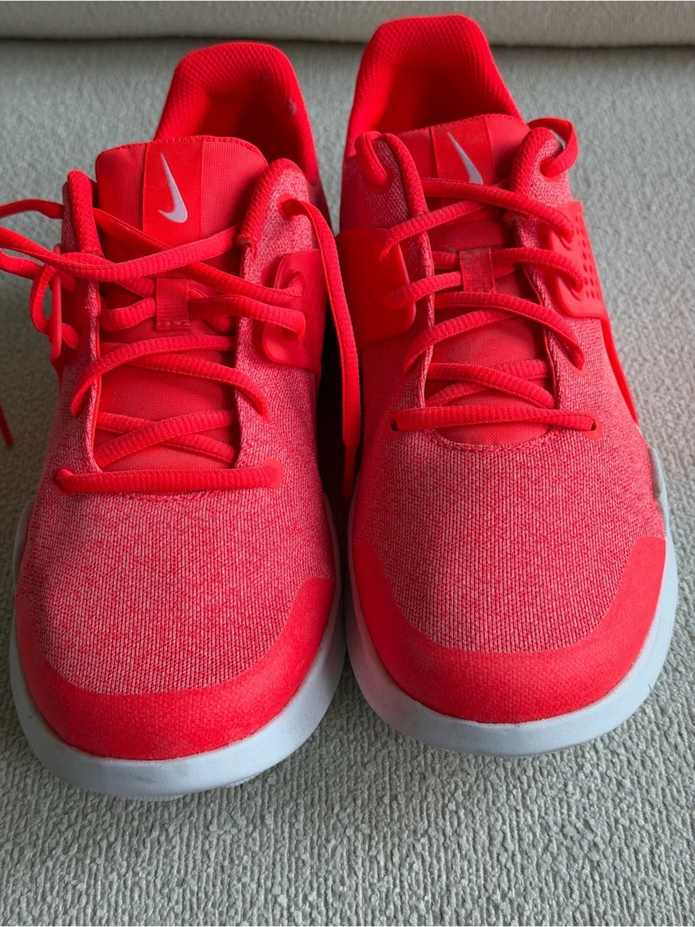 Nike Men's Bright Red Low-Top Sneakers BRAND NEW
